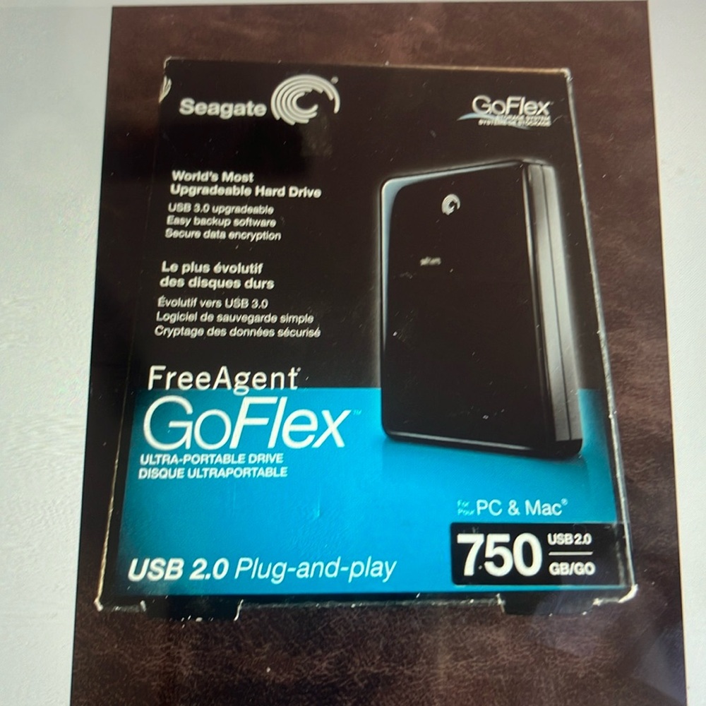 Seagate 750 GB Free agent GoFlex